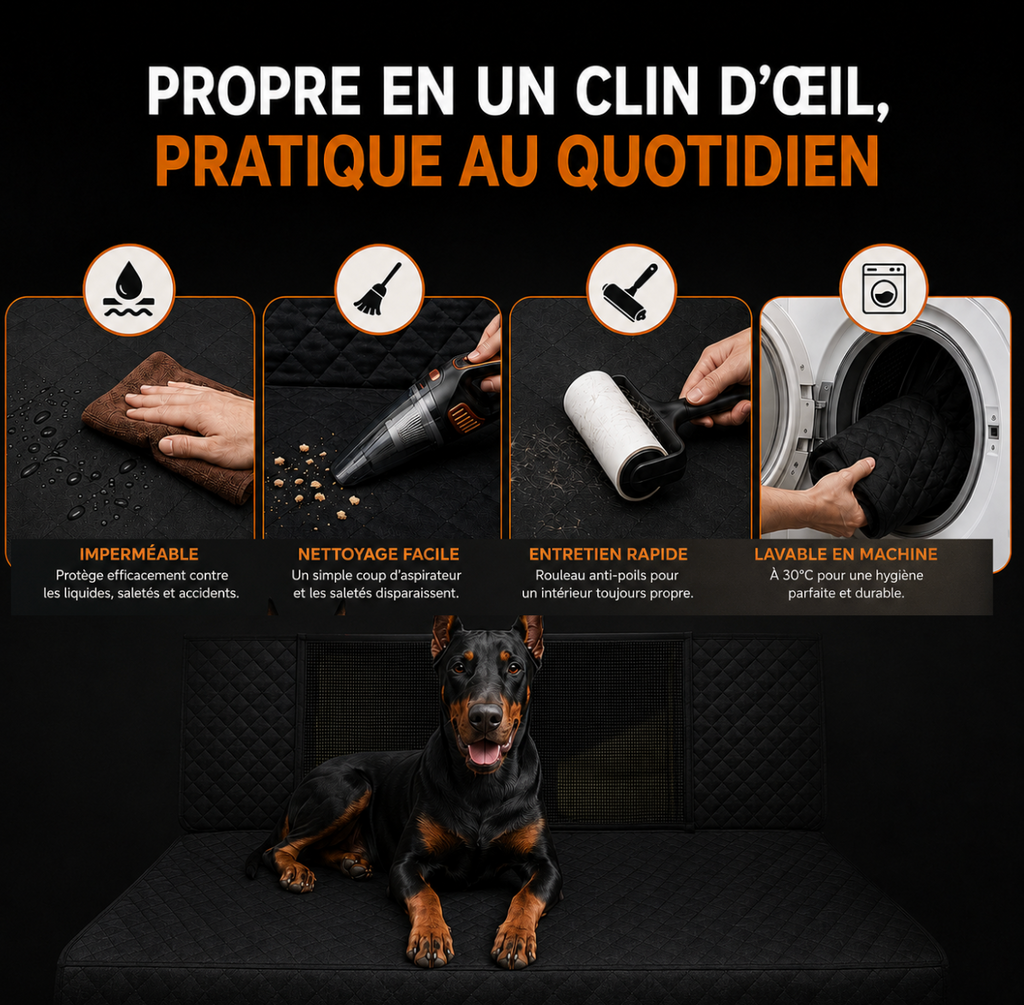 Housse de protection voiture pour chien - BaladeCanin+™ 🐶