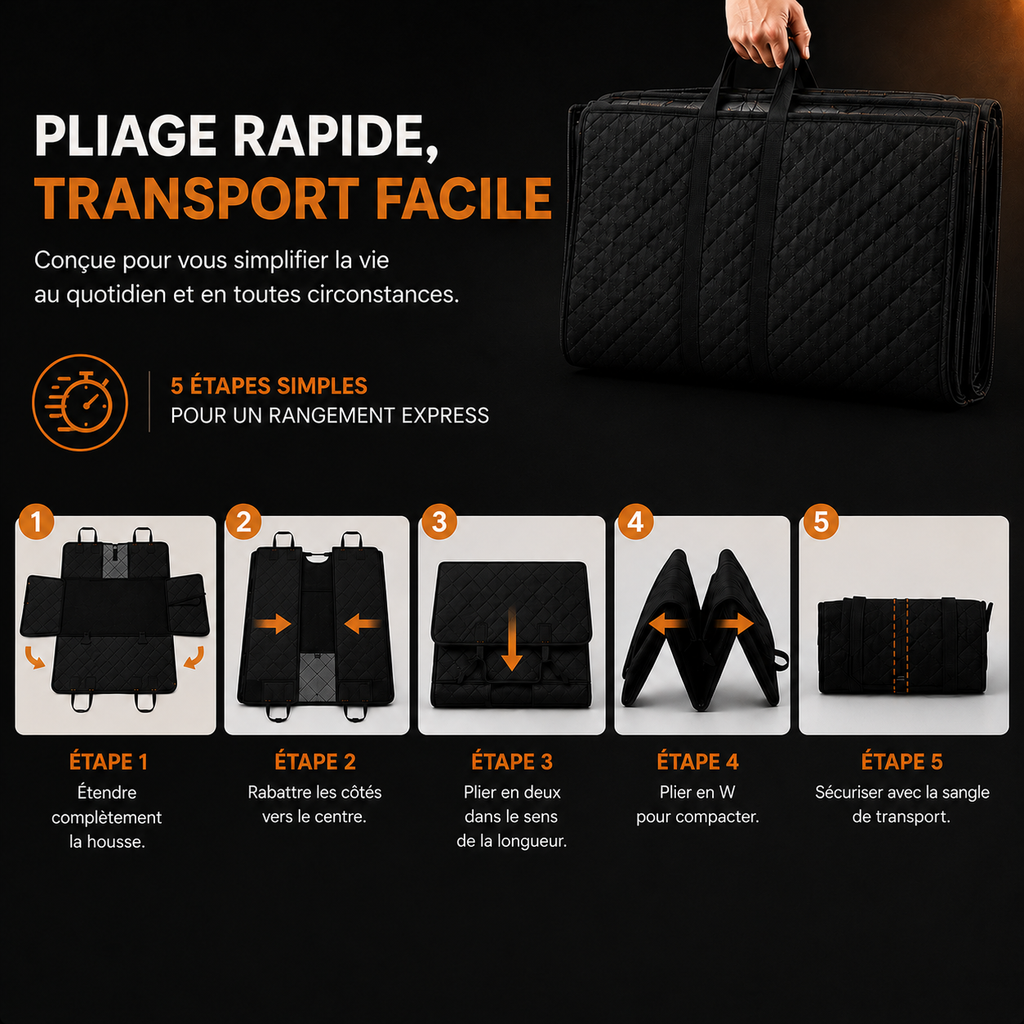 Housse de protection voiture pour chien - BaladeCanin+™ 🐶
